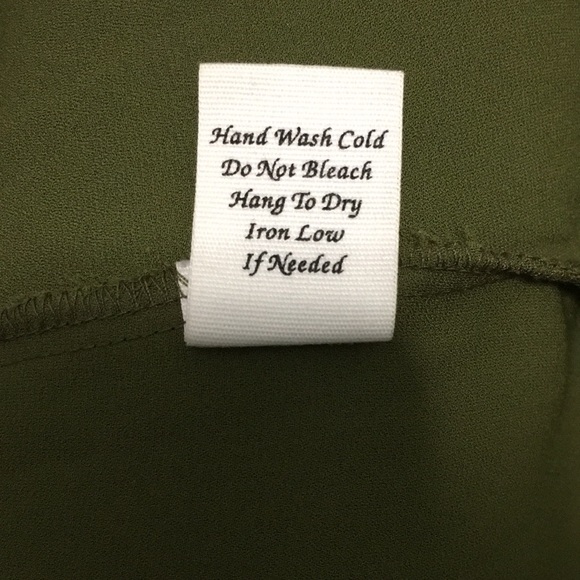 Green light poly summer top - Picture 4 of 5